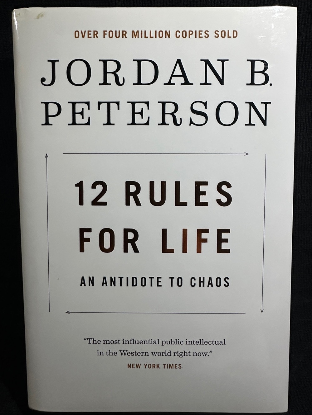 12 Rules For Life~An Antidote For Chaos Ny Jordan Peterson